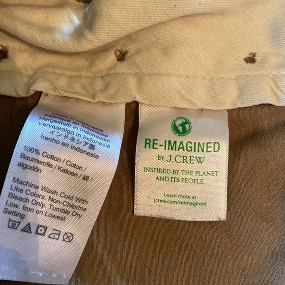 Men's Tan khaki Wallace & Barnes JCrew cotton shorts W 38 - Picture 3 of 11